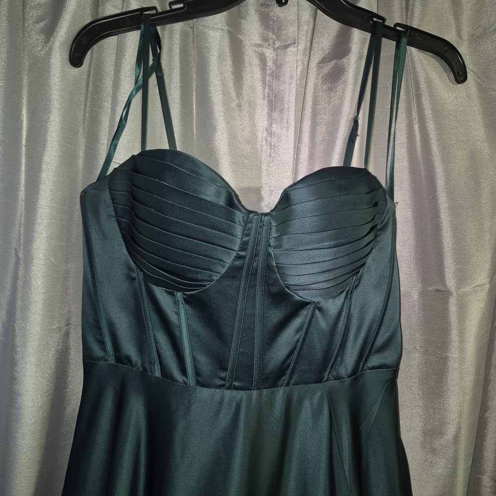 B Darlin Teal Prom Dress